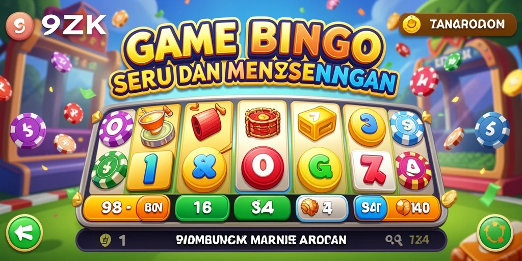 Tampilan screenshot <strong>9ZK</strong> menunjukkan gameplay Bingo yang mendebarkan.