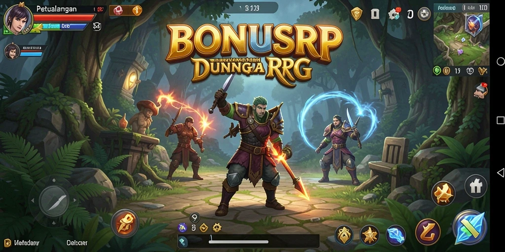 Gameplay seru dengan grafis memukau dalam BONUSRP.