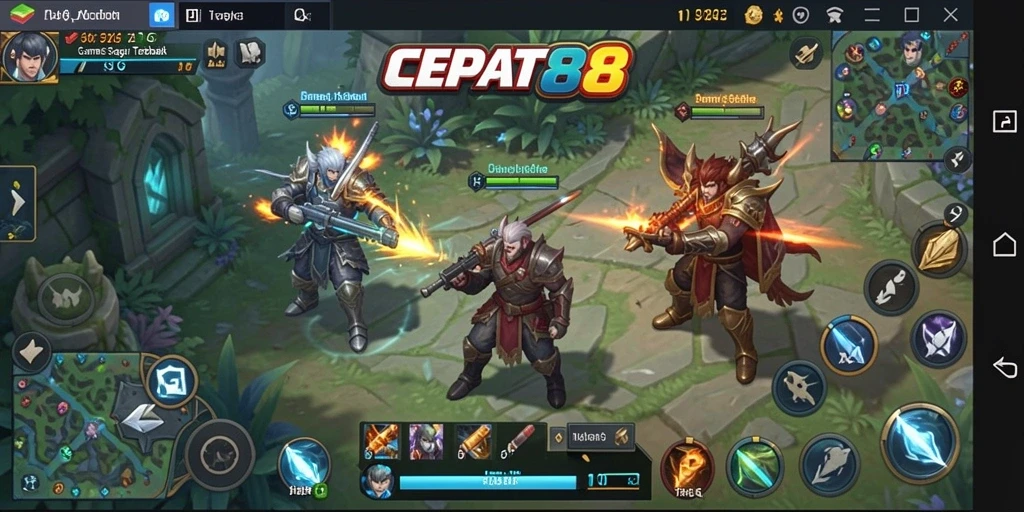 Tampilan gameplay menarik dari CEPAT88 yang penuh strategi.