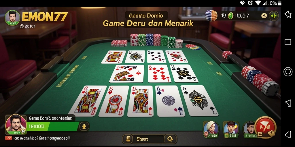 Screenshot gameplay EMON77 dengan tampilan yang menarik.