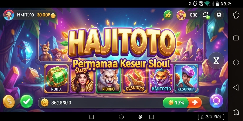 Tampilan gameplay HAJITOTO yang memukau dan penuh aksi.
