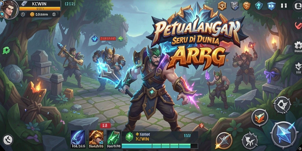 Gameplay seru dengan pertarungan mendebarkan di KKWIN.