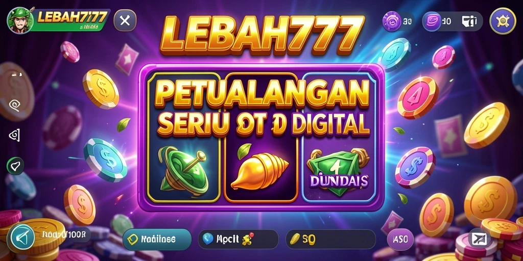 Tampilan gameplay menarik dari LEBAH777 dengan efek visual yang memukau.