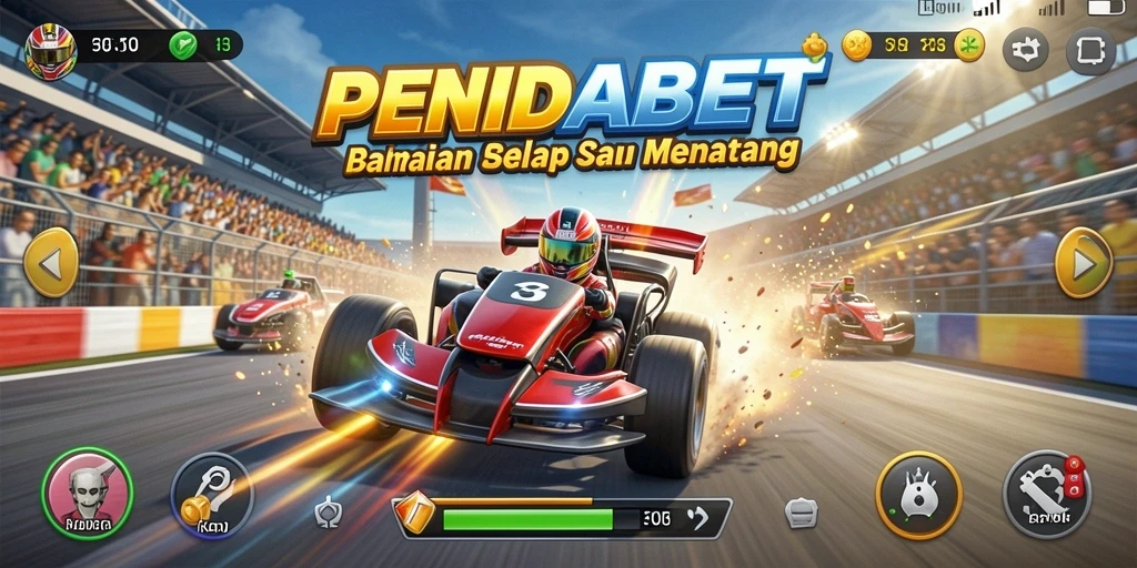 PENIDABET menampilkan aksi balap mendebarkan dan mobil kustom yang menawan.